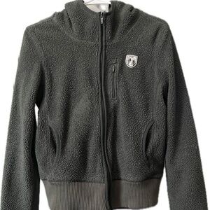 American Eagle Outfitters Fleece & Sherpa Style All Seasons Hoodie Jacket